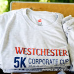 Westchester Corporate Cup 5K Summer Race Series t-shirt